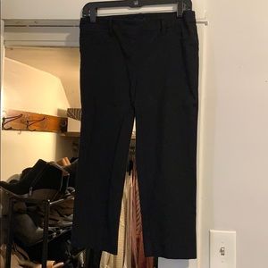 Black Capri trousers